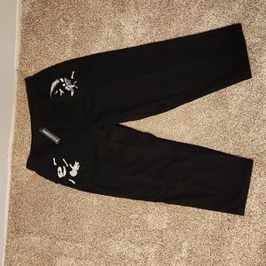 Fun dino skeleton pants from Mod Cloth size 18